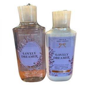 Bath & Body Works Lovely Dreamer Body Wash and Lotion Set